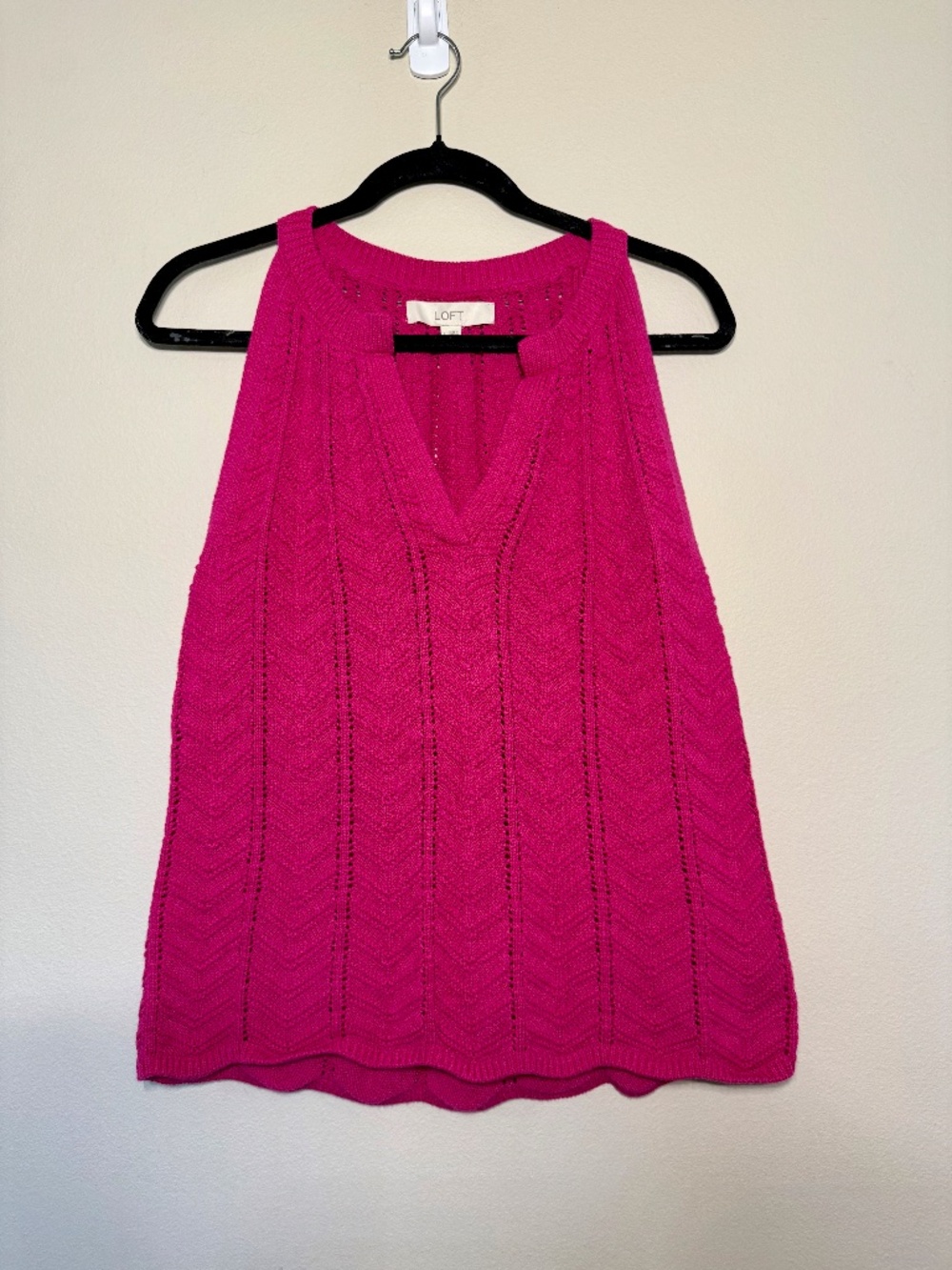 Loft Knit Sweater Sleeveless Tank